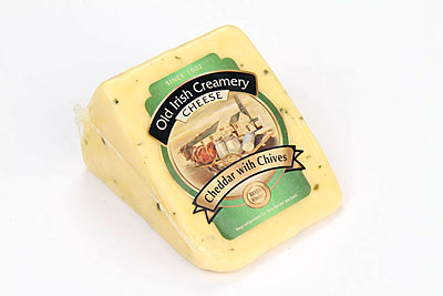Old Irish Creamery Chives Cheddar